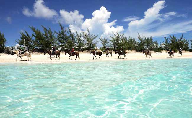 Half Moon Cay offers land-based activities