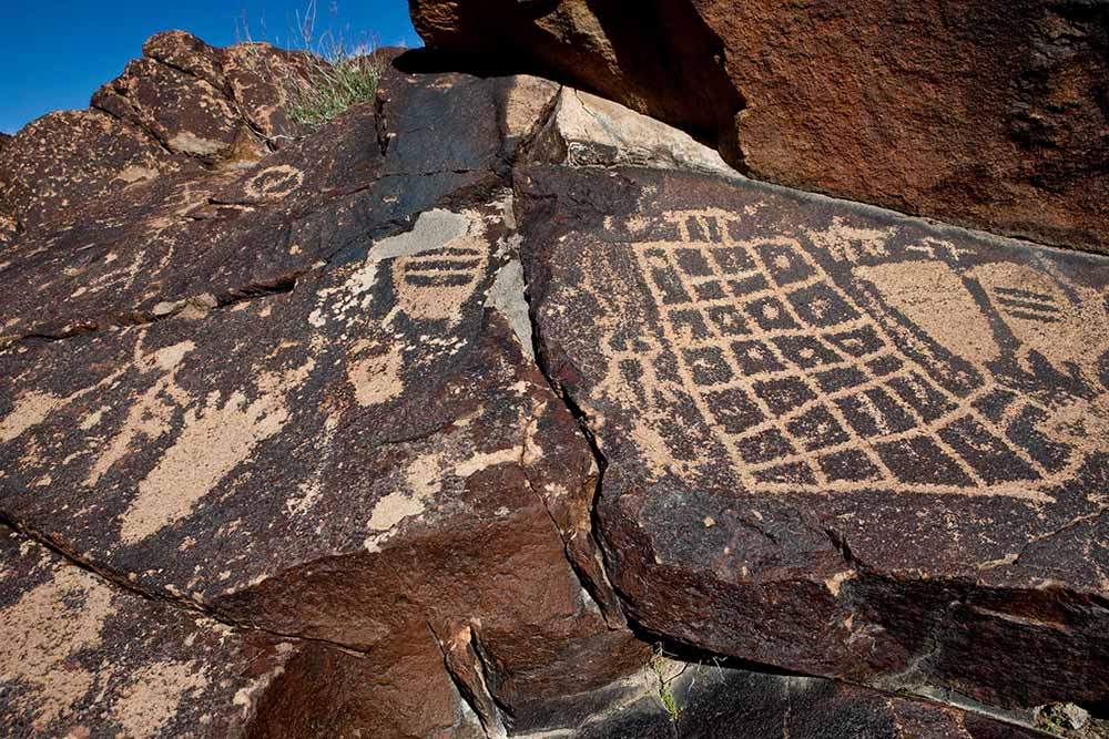 Sloan Canyon National Conservation Area  Las Vegas nevada