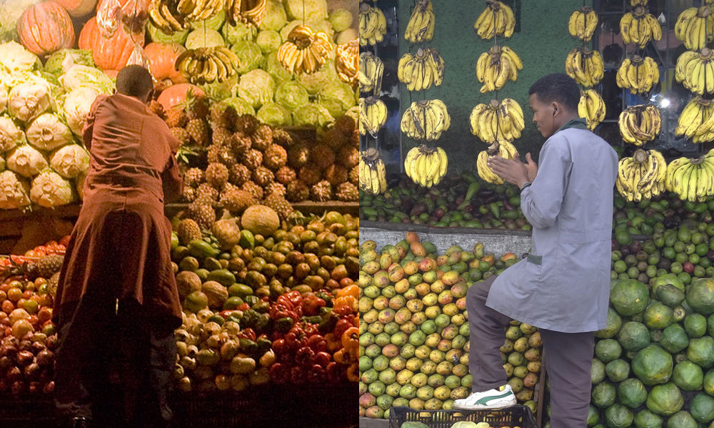 Ethiopia markets of Addis Ababa,