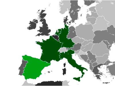 European Union, France, Italy, Germany, and Spain